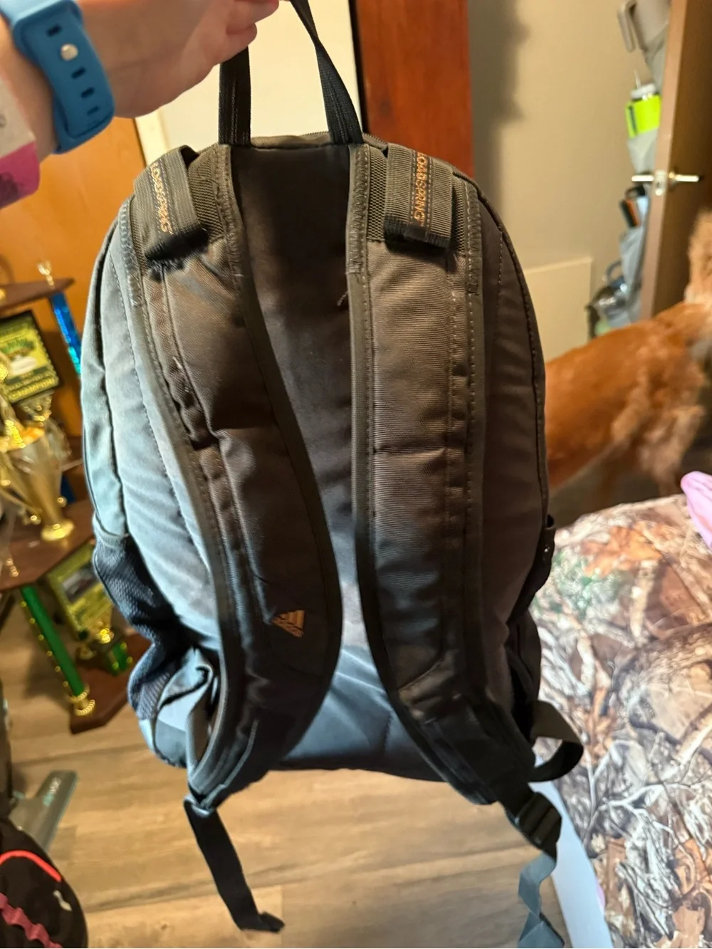 adidas Black Men's Multi-Compartment Backpack